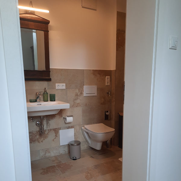 Bad in Ferienapartment